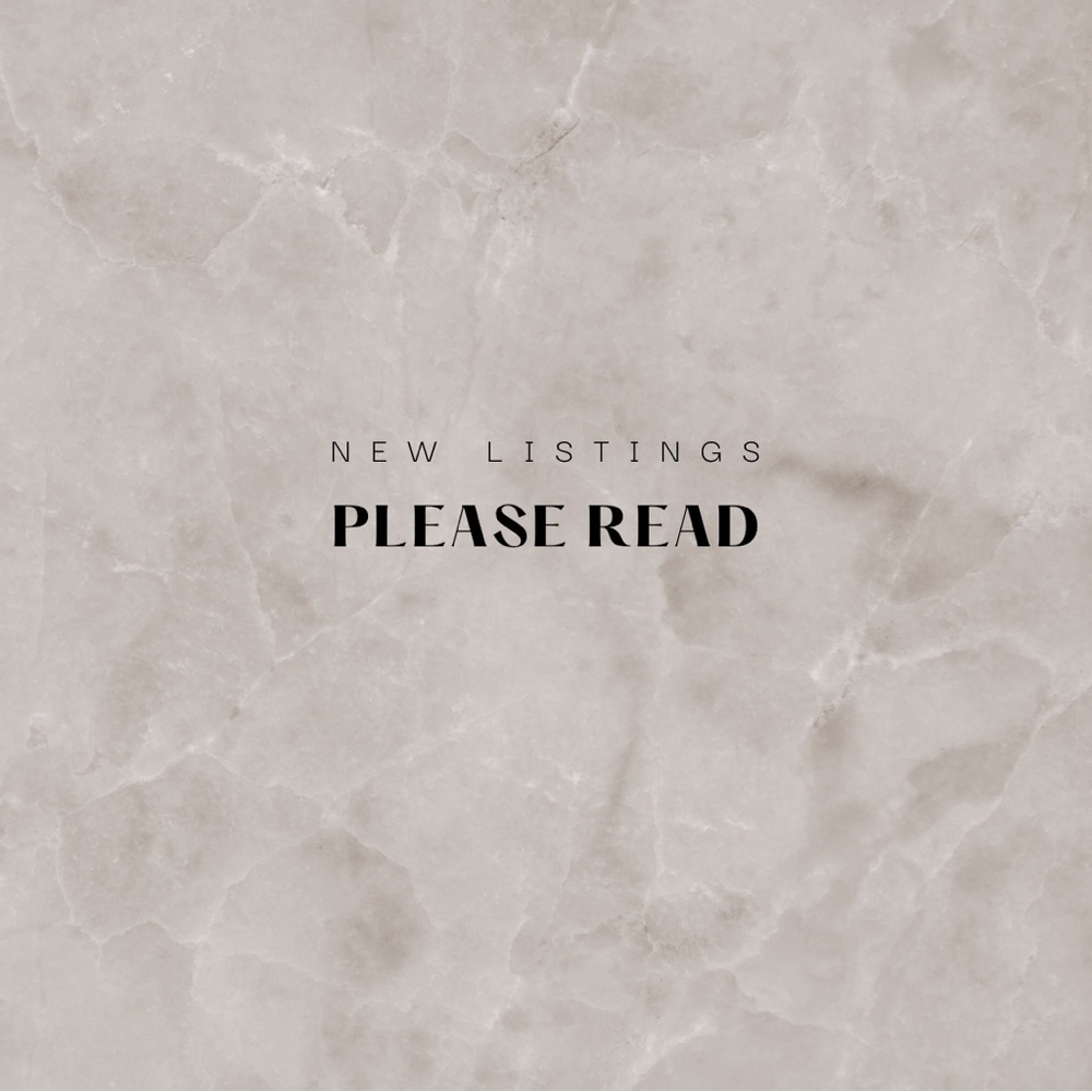 New Listings! Bundle Information ❤️